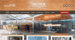 Desktop Screenshot of hesterdecorating.com
